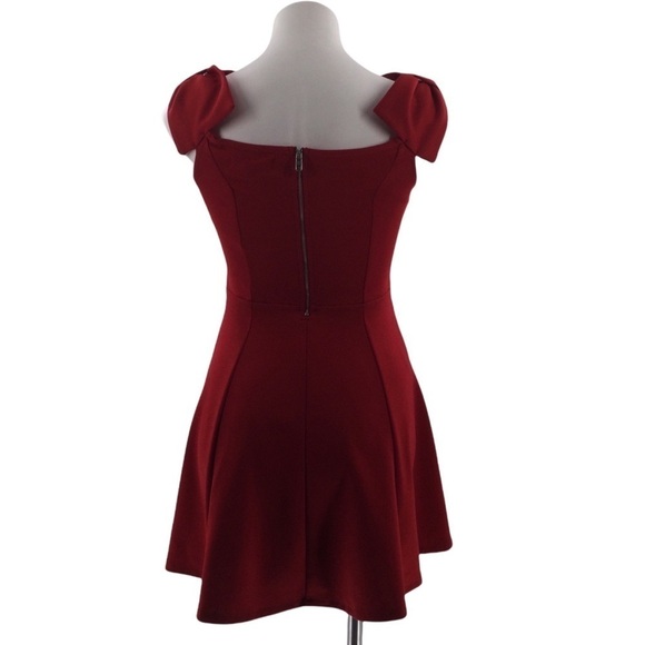 Kendall & Kylie Big Bow Red Party Dress - Picture 2 of 14